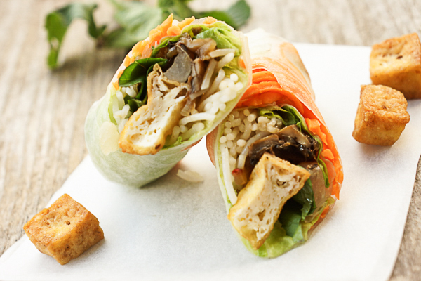 Goi cuôn dâu (vegetarisch)