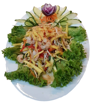 Mangosalat (leicht scharf)