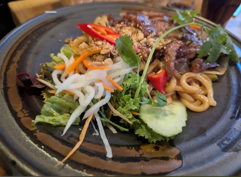 Udon-Nudeln bò