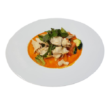Gà curry Ân Dô (leicht scharf)