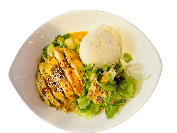 Dùi gà Curry Ân Dô (leicht scharf)