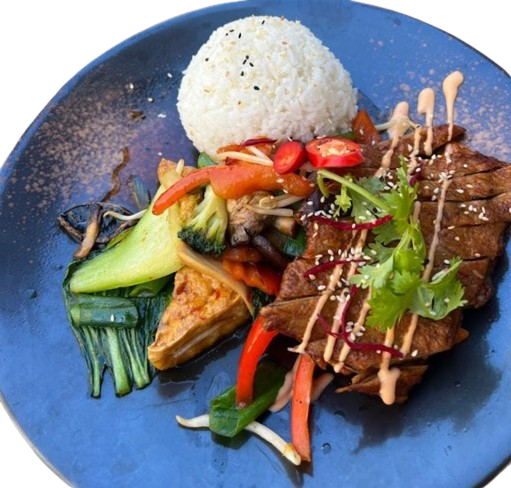 Rau cai xanh (vegetarisch)