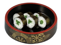 Paprika Maki (vegetarisch)
